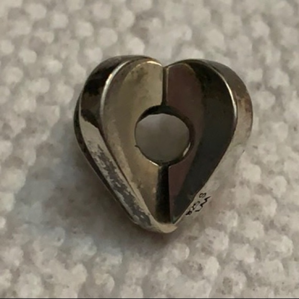 TrollBeads Jigsaw Heart Bead Sterling